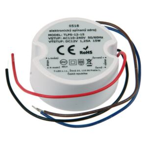T-LED LED zdroj (trafo) 12V 15W IP67