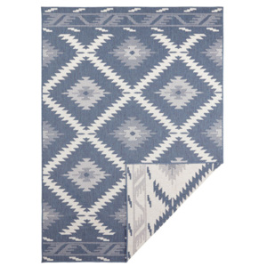 Bougari - Hanse Home koberce Kusový koberec Twin Supreme 103430 Malibu blue creme - 80x250 cm