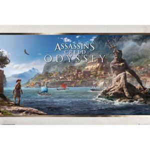 Plakát, Obraz - Assassins Creed Odyssey - Vista, (91,5 x 61 cm)