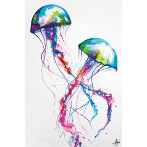 Plakát, Obraz - Marc Allante - Jellyfish, (61 x 91.5 cm)