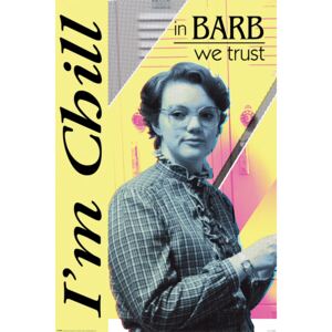 Plakát, Obraz - Stranger Things - In Barb We Trust, (61 x 91,5 cm)