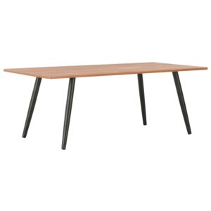 Konferenční stolek Granger - 120 x 60 x 46 cm | černý a hnědý