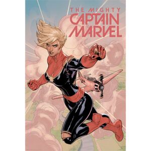 Plakát, Obraz - Captain Marvel - Flight, (61 x 91,5 cm)