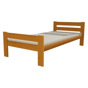 Dřevěná postel VMK 5C 90x200 borovice masiv olše
