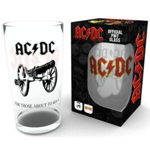 Sklenice AC/DC: Rock (objem 500 ml)