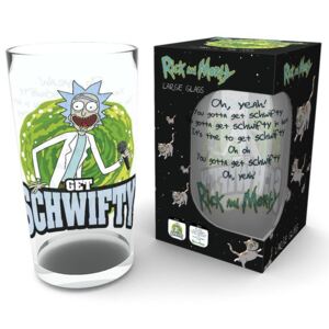 Sklenice Rick and Morty: Get Schwifty (objem 500 ml)