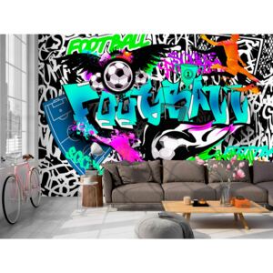 Sportovní graffiti (150x105 cm) - Murando DeLuxe