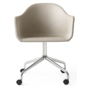Menu Židle Harbour Side Chair Swivel, Leather Nuance
