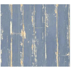 A.S. Création 36856-3 vliesové tapety na zeď Il Decoro | 0,53 x 10,05 m | modrá, hnědá vliesová tapeta na stěnu 368563