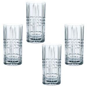 Křišťálové sklenice na Longdrink SQUARE 4ks 445 ml, Nachtmann