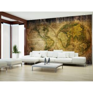 Historická mapa světa (200x140 cm) - Murando DeLuxe