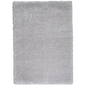 Shaggy koberec FLOKI SILVER - 200x290 cm