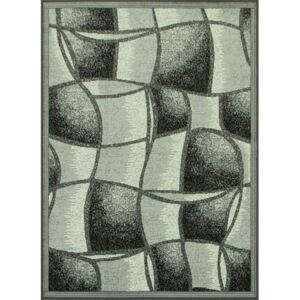 Kusový koberec WHITE 1208/91 šedý Rozměr: 60x110 cm