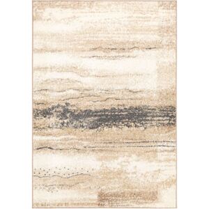 Moderní kusový koberec Agnella Etna Side Béžový Rozměr: 133x195 cm