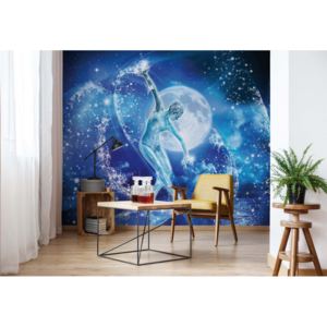 GLIX Fototapeta - Dancer Moonlight Stars Vliesová tapeta - 250x104 cm