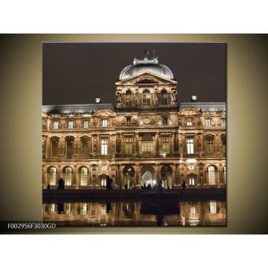 Obraz musea Louvre (F002956F3030GD)