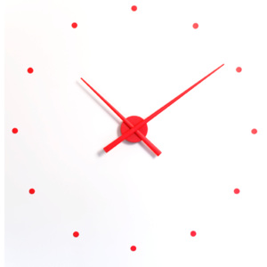 Nástěnné hodiny NOMON OJ červené 80cm