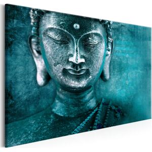 Modrý Buddha (60x40 cm) - Murando DeLuxe