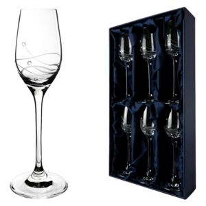 A-KRISTAL Classic - skleničky na likér se Swarovski® Elements | sada 6 sklenic