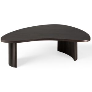 Designové konferenční stolky Mahogany Boomerang Coffee Table Small