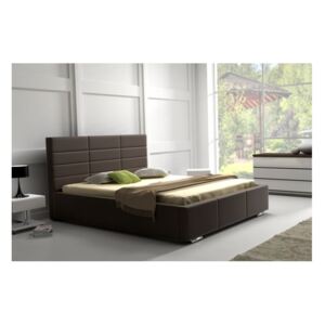 Čalouněná postel ELEKTRA s úložným prostorem pro matraci 140/200 cm
