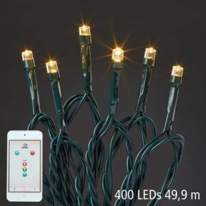 Hellum LED - světelný řetěz 49,9 m na aplikaci