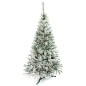 DecoKing Umělý vánoční stromek jedle LENA, sníh, 120cm