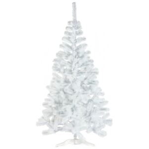 DecoKing Umělý vánoční stromek jedle bílá sníh 150cm