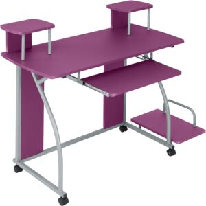 Tectake 401061 pc psací stůl - fialová
