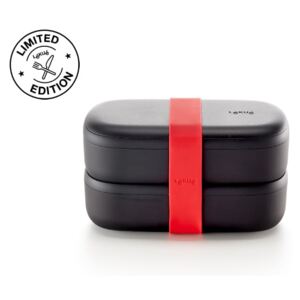 Svačinový box 1 000 ml, Lunch box to go, Limited Edition, černý - Lékué