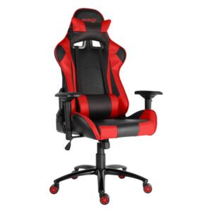 Herní židle RACING PRO ZK-018 černo-červená