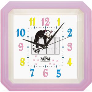 MPM Dětské růžové hodiny MPM E01.2418 (MPM Dětské růžové hodiny MPM E01.2418)