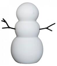 Keramický sněhulák Snowman White 11 cm DBKD