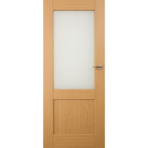 VASCO DOORS Interiérové dveře LISBONA kombinované, model 7, Dub skandinávský, C