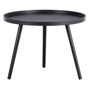 Hoorns Černý borovicový konferenční stolek Mireli 60 cm