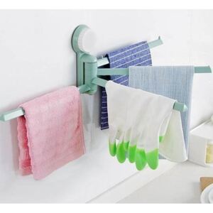 GFT Otočný věšák na ručníky - zelený