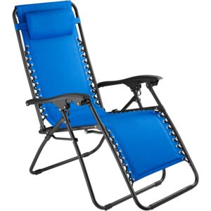 Tectake 402930 zahradní židle giuseppe - modrá