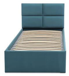 Čalouněná postel MONOS bez matrace rozměr 90x200 cm Tmavě šedá