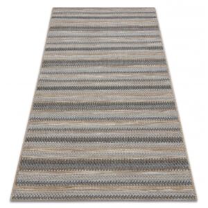 Kusový koberec Sisal FORT 36208852 Pruhovaný béžový Rozměr: 80x150 cm