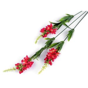 Umělá květina k aranžování barva 3 červenorůžová, 1 ks