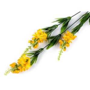 Umělá květina k aranžování barva 2 žlutooranžová, 1 ks