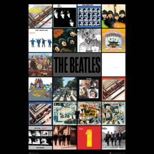 Plakát, Obraz - The Beatles - Albums, (61 x 91,5 cm)