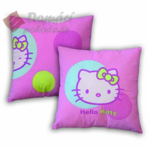 CTI Polštářek Hello Kitty Balloon 40x40 cm - 100% bavlna