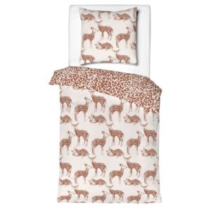 Mistral Home dětské povlečení 100% bavlna Bambi 140x200/70x90cm