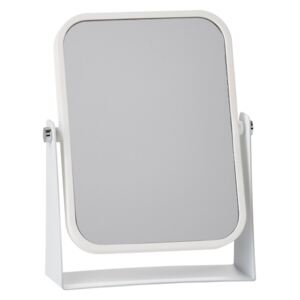 Oboustranné stolní kosmetické zrcadlo, bílé - Zone