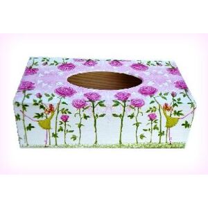 Box na kapesníky - květinové víly