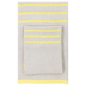 Lapuan Kankurit Lněný ručník Usva, len-žlutý