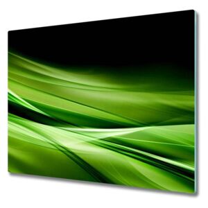 E-shop24, 60x52 cm, 5D87078667, Skleněná deska Abstrakt zelený