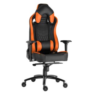 Herní židle RACING PRO ZK-068 PREMIUM černo-oranžová
