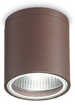 Ideal Lux 163666 venkovní stropní svítidlo Gun Coffee 1x28W|GU10|IP44 - hnědé